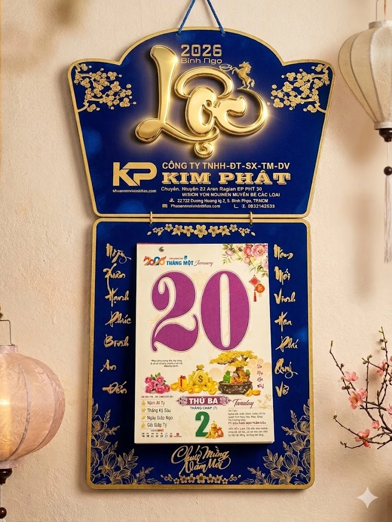 Lịch treo tường